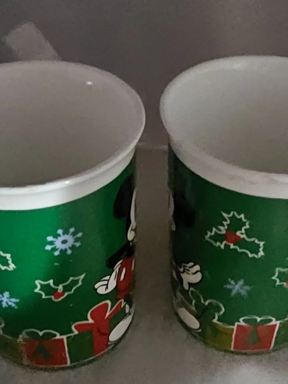 2 Mickey Mouse Mugs - Disney - Preowned